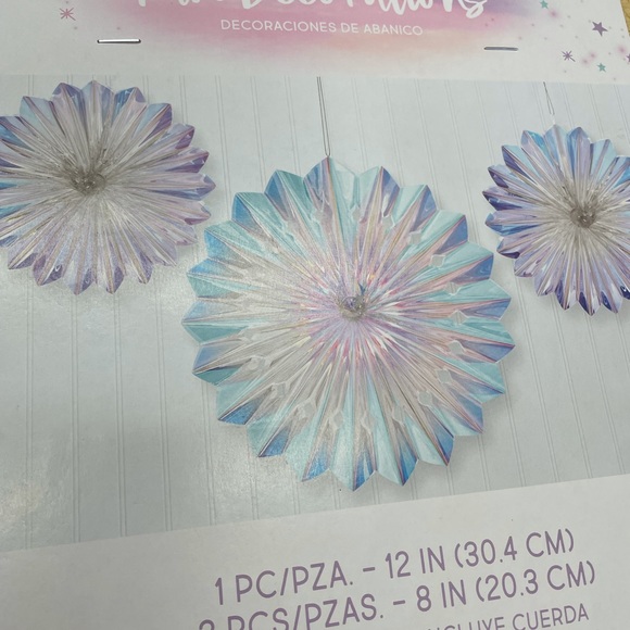 Fan Decor 3 piece - Picture 2 of 3